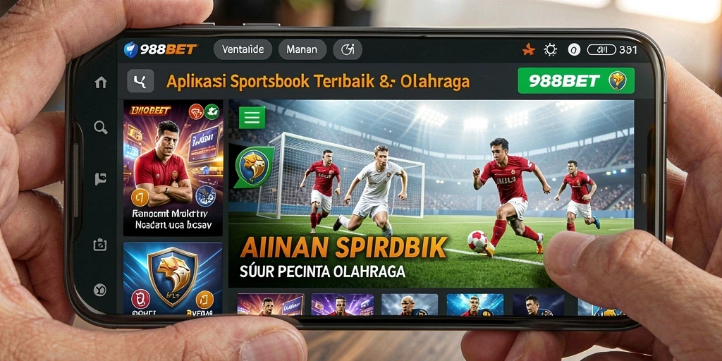 Tampilan gameplay menarik dalam aplikasi Sportsbook 988BET.