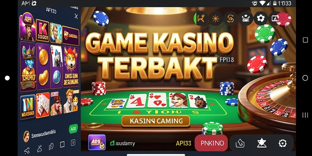 Tampilan gameplay seru dari API33 dengan grafik yang memukau.