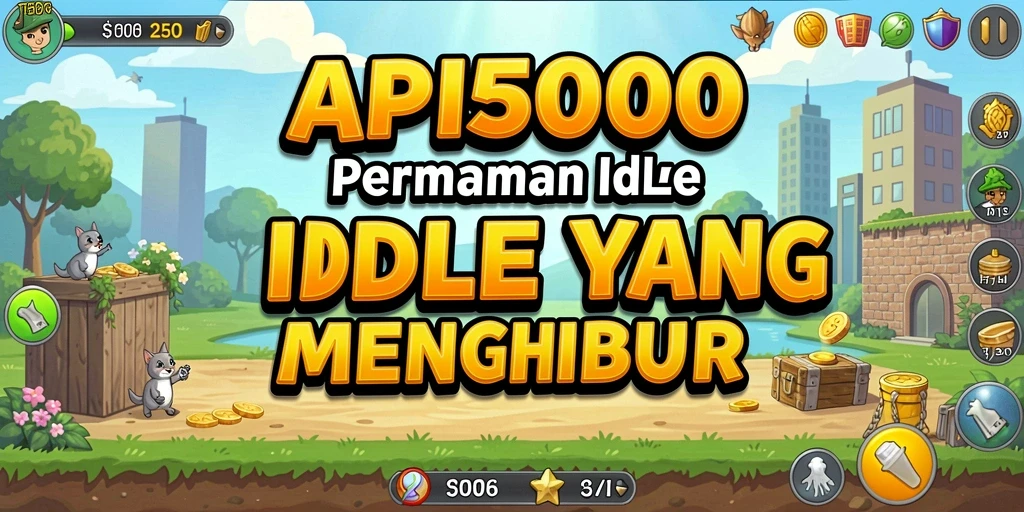 Tampilan gameplay API5000 yang seru dan adiktif dalam mode Idle.