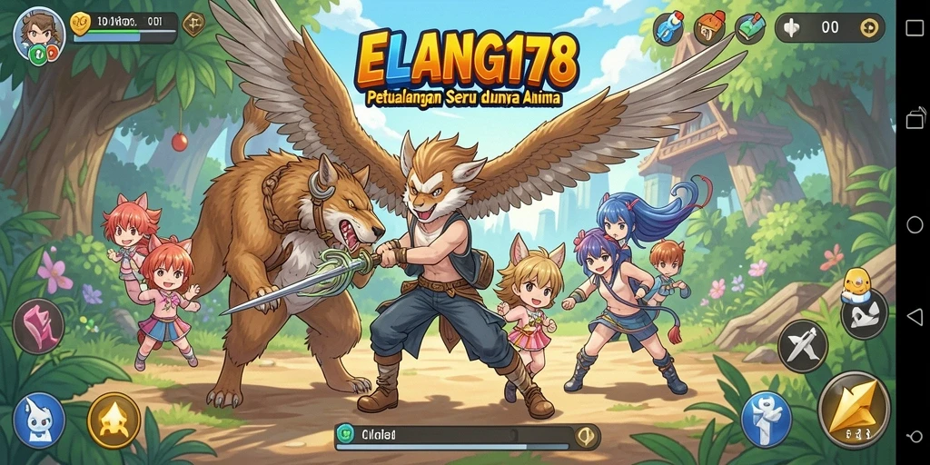 Gameplay menarik di dunia fantasi Anime ELANG178.