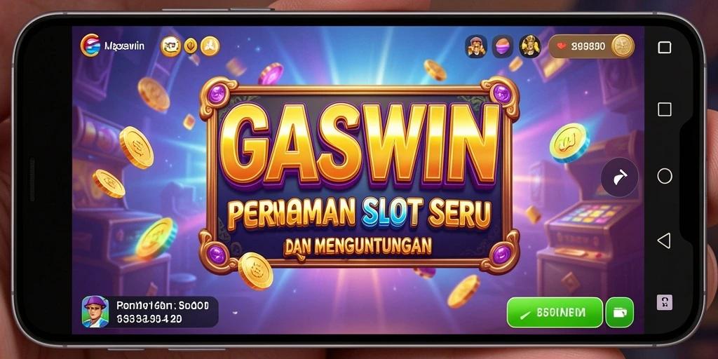 Screenshot gameplay GASWIN menunjukkan keseruan bermain slot.