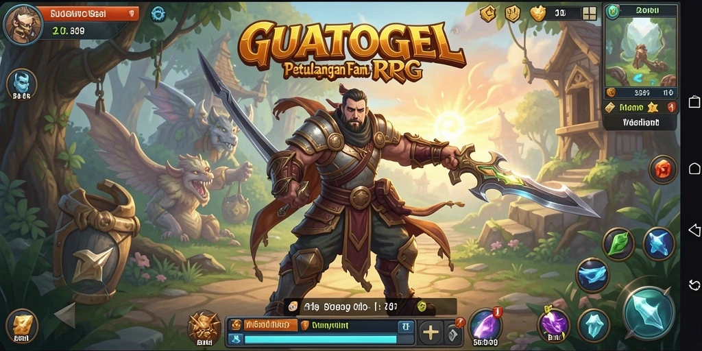 Screenshot menampilkan karakter beraksi dalam pertempuran RPG yang menegangkan.