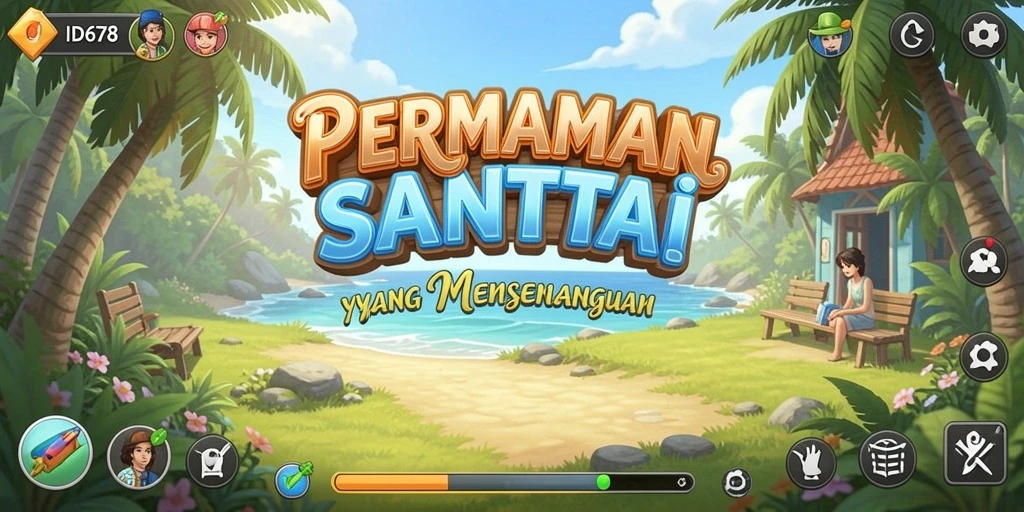 Screenshot gameplay ID678 menunjukkan keseruan dan tantangan dalam permainan.