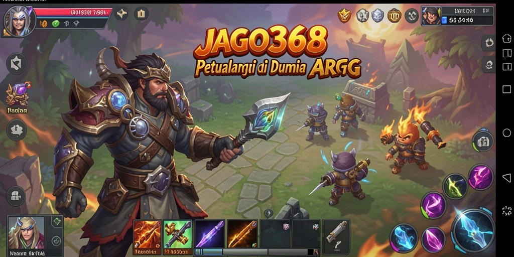 Tampilan grafik memukau dari gameplay JAGO368 yang penuh aksi.