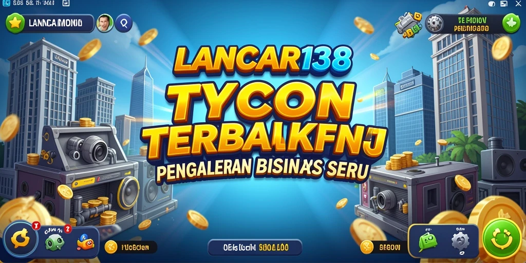 Screenshot utama LANCAR138 menampilkan gameplay Tycoon yang menarik dan interaktif.