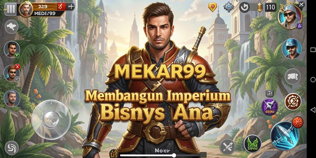 Tampilan gameplay seru dari game Tycoon MEKAR99.
