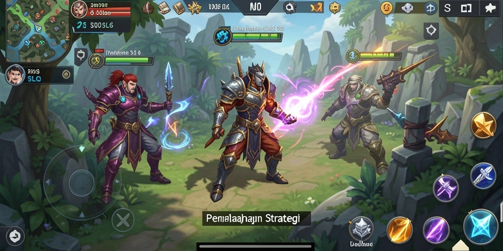 Tampilan gameplay N06 yang menarik dan penuh strategi.