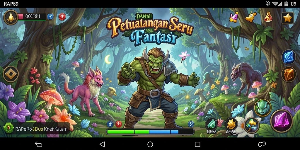 Gameplay seru petualangan dalam RAP89 dengan keindahan grafis.