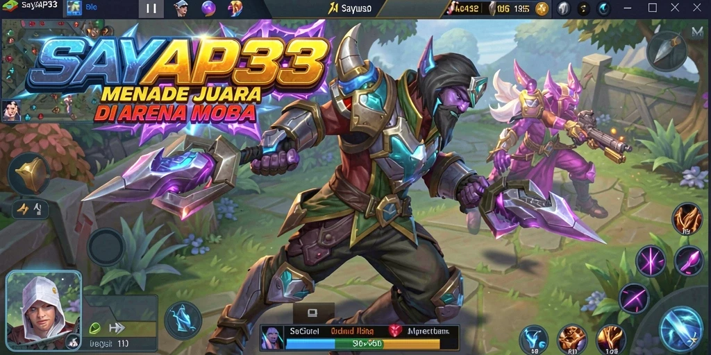 Tampilan menawan dari gameplay intensif SAYAP33 yang penuh strategi.