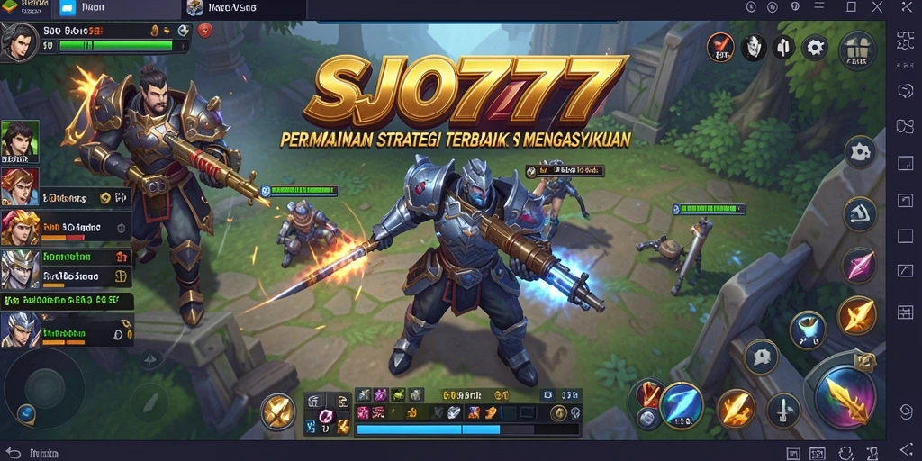 Menampilkan gameplay strategis yang menarik dari SJO777.