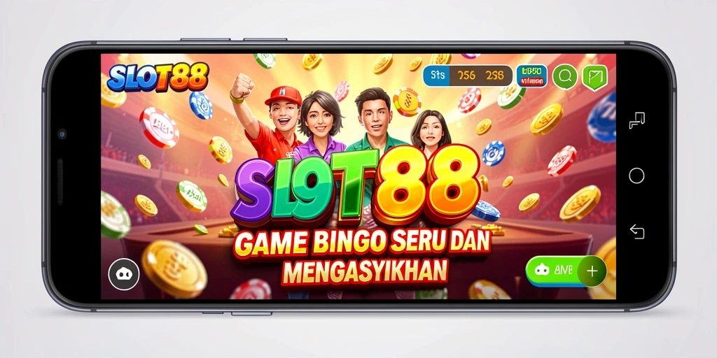 Tampilan gameplay SLOT88 yang penuh warna dan menarik untuk Bingo.