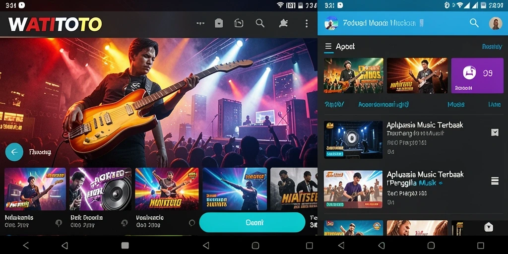 Tampilan gameplay seru dengan musik yang mengalun.